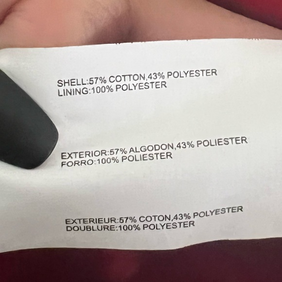 EUC | Nautica | Red Trench Coat | Size Small - Picture 6 of 7